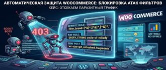 Блокировка атак роботов Woocommerce